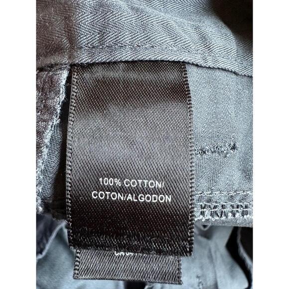 Kenneth Cole Grey Straight Leg Five Pocket Corduroy Pants Size 32/32 - Picture 2 of 6